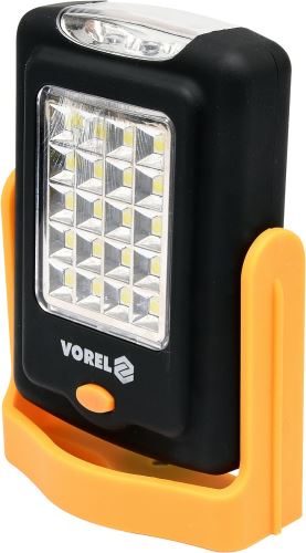Svítilna otočná Vorel 20+3 SMD LED magnet