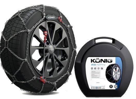 Sněhové řetězy König XG-12 PRO 240