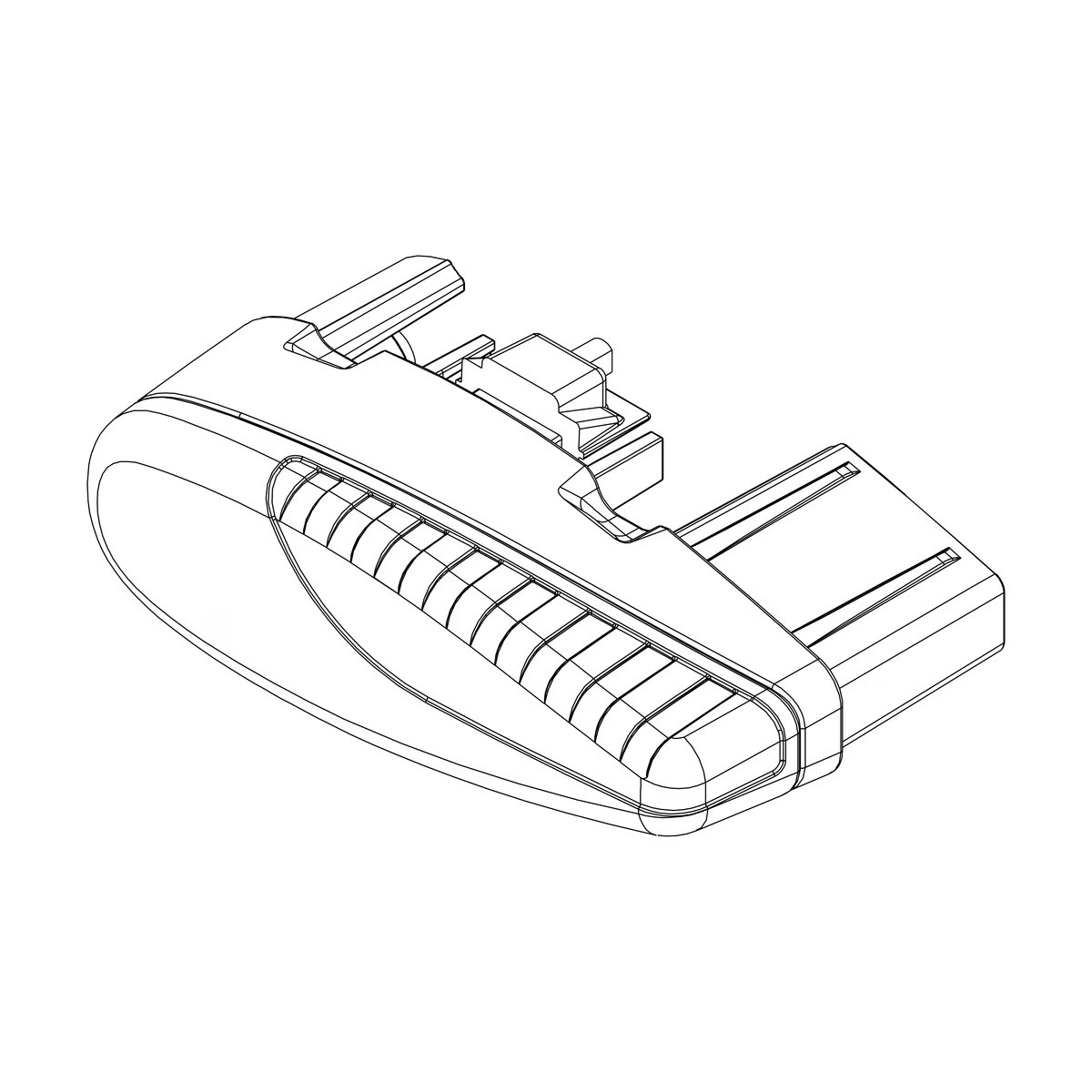 Koncovka th52104 tyče thule wingbar - pravá