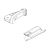 Držák lampy levý Thule 52628 VeloCompact Držák lampy levý Thule 52628 VeloCompact