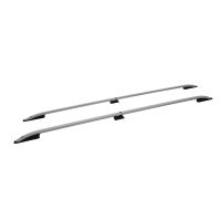 Podélníky Turtle Crown stříbrné Ford Transit Custom L3 dlouhá verze 2024->