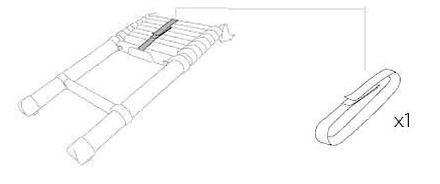 Thule ladderstrap velcro