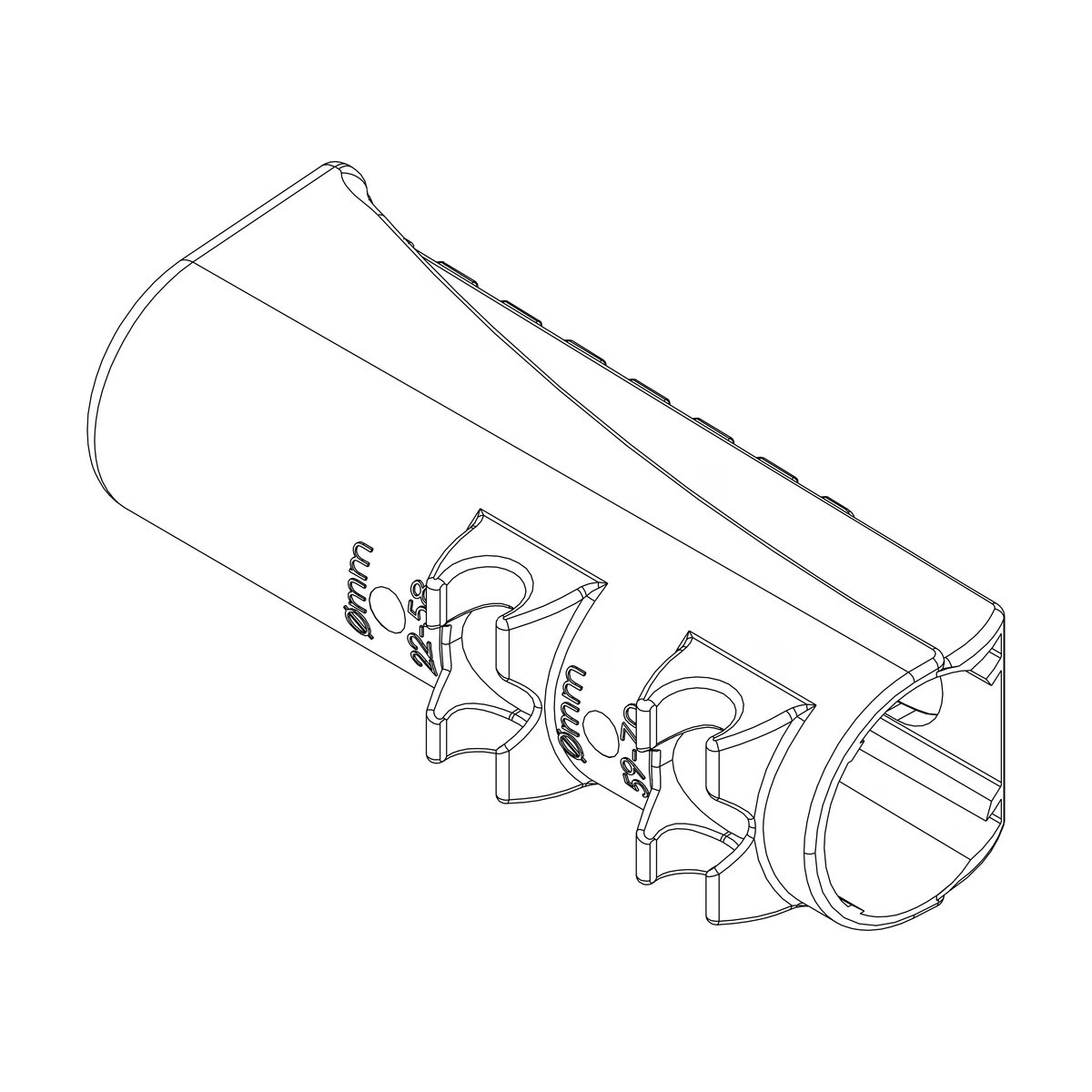 Plastová čelist thule th34164