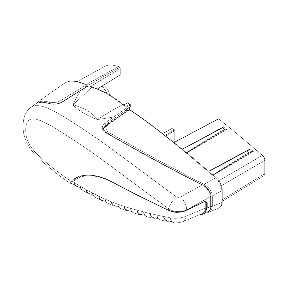 Koncovka th52103 tyče thule wingbar - levá