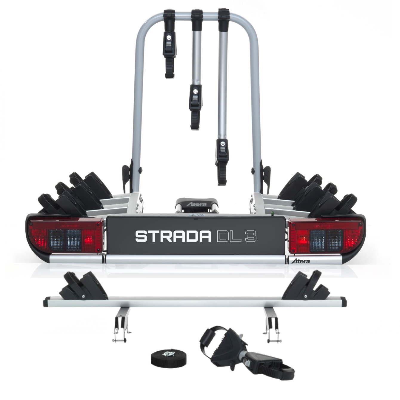 Nosič 4 kol na tažné atera strada dl 3+1 . Nosič kol