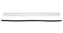Tyč Turtle PRO1 114cm stříbrná
