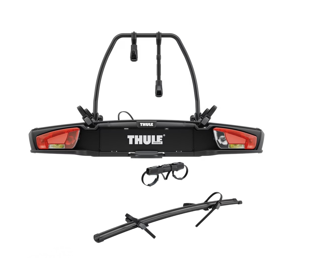 Nosič 3 kol na tažné thule velospace 3, 2+1 . Nosič kol