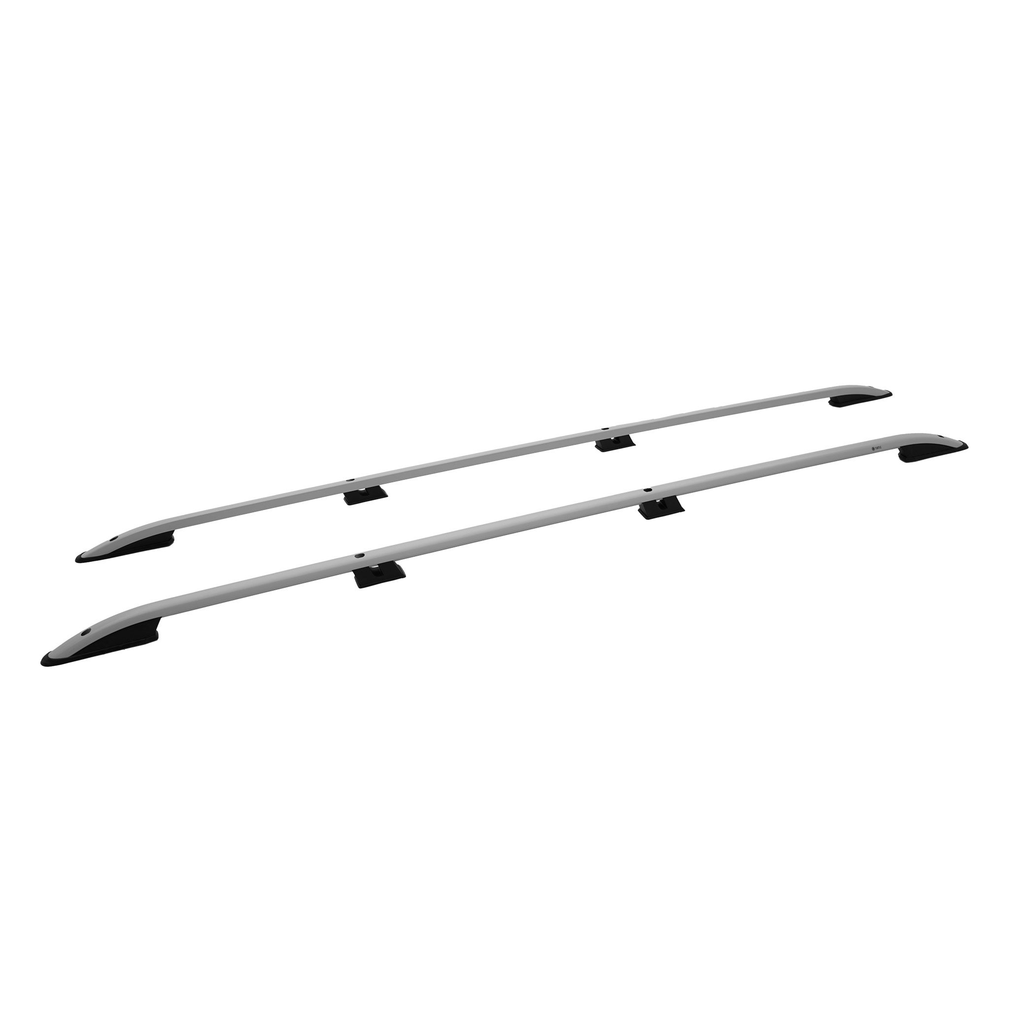 Podélníky turtle crown stříbrné volkswagen caravelle t5 l2 lwb 2003-2009