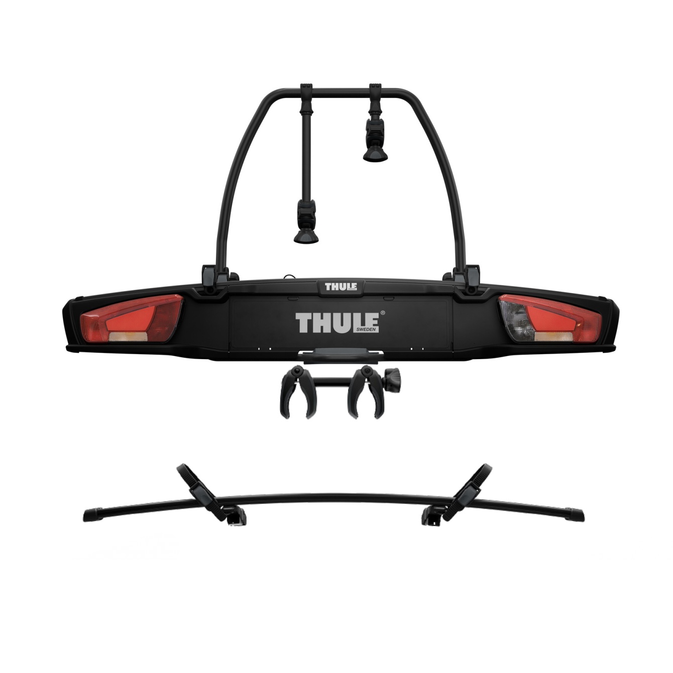 Nosič 3 kol na tažné thule velospace xt 938+1 black . Nosič kol