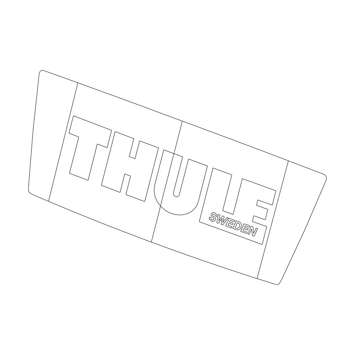 Samolepka thule 14709