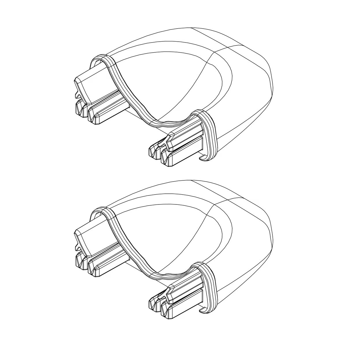 Thule end cap 9281 (2pcs)