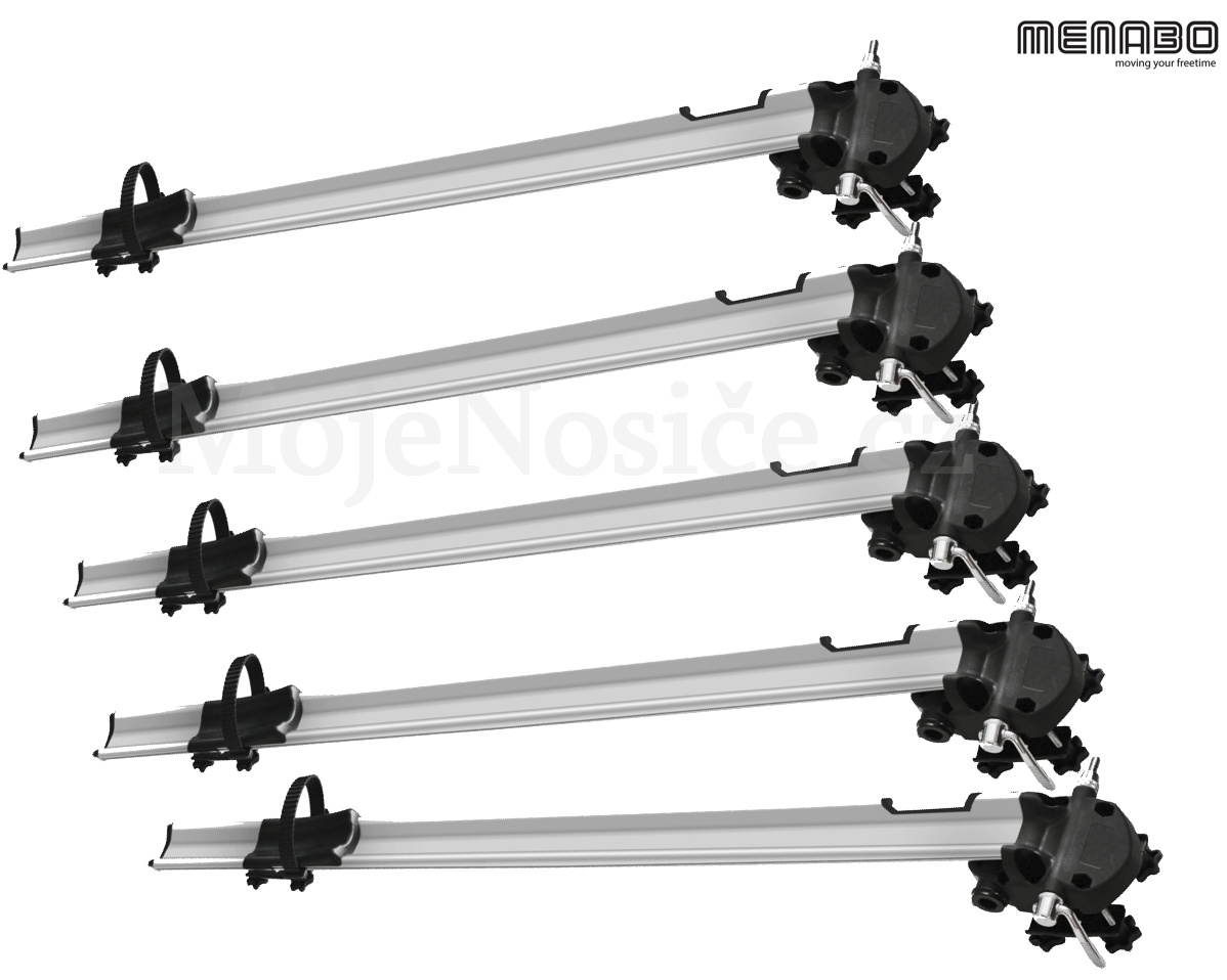 Nosič kol menabo bike pro - uchycení za přední vidlici, sada 5ks . Nosič kol