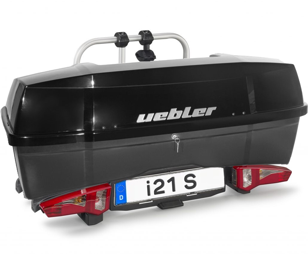 Nosič 2 kol na tažné uebler i21 s skládací 60° výklop + uebler b1 . Nosič kol