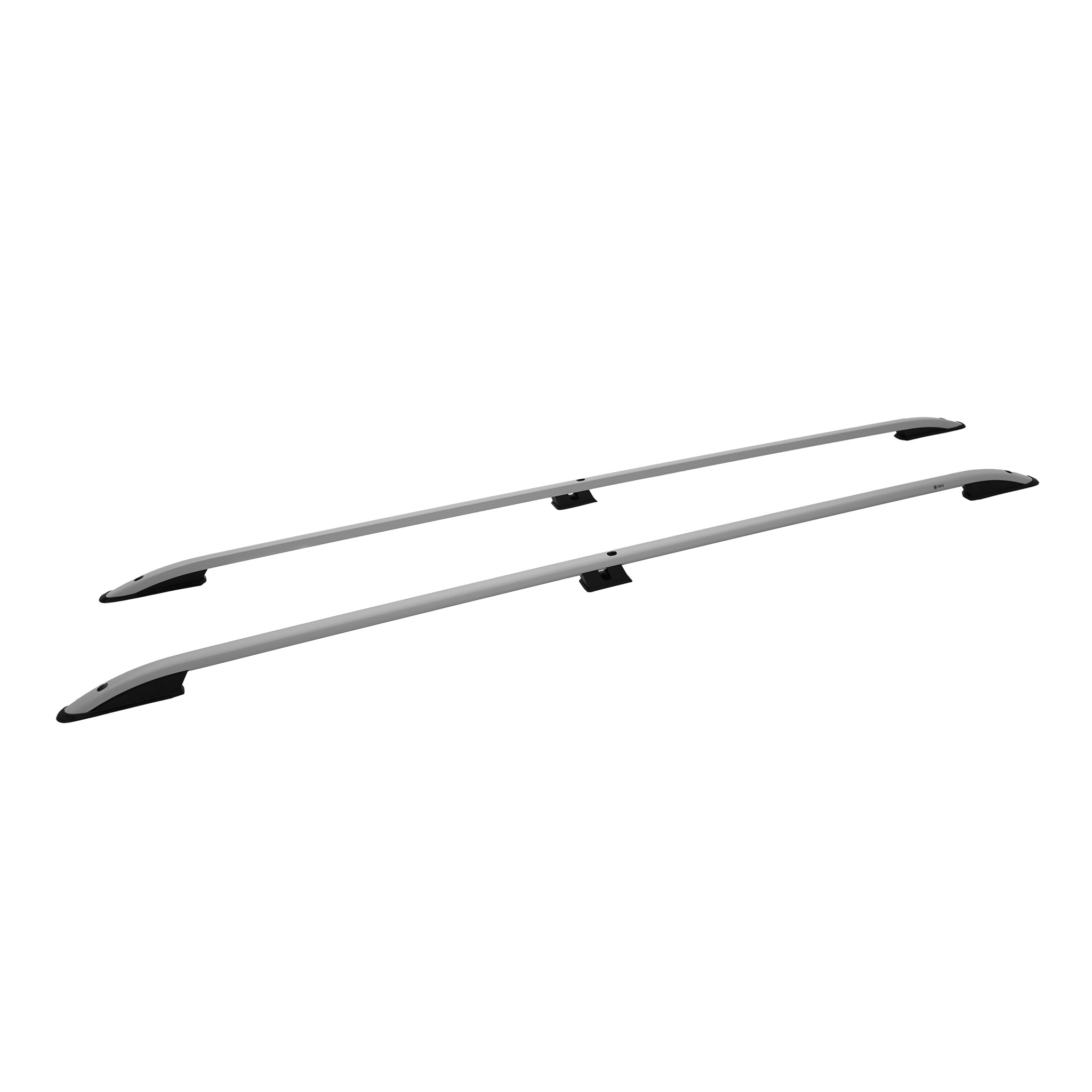 Podélníky turtle crown stříbrné ford tourneo custom l2 lwb 2013-2024