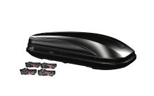 HAKR Magic Line 370 Černý lesklý s rychloupínáky