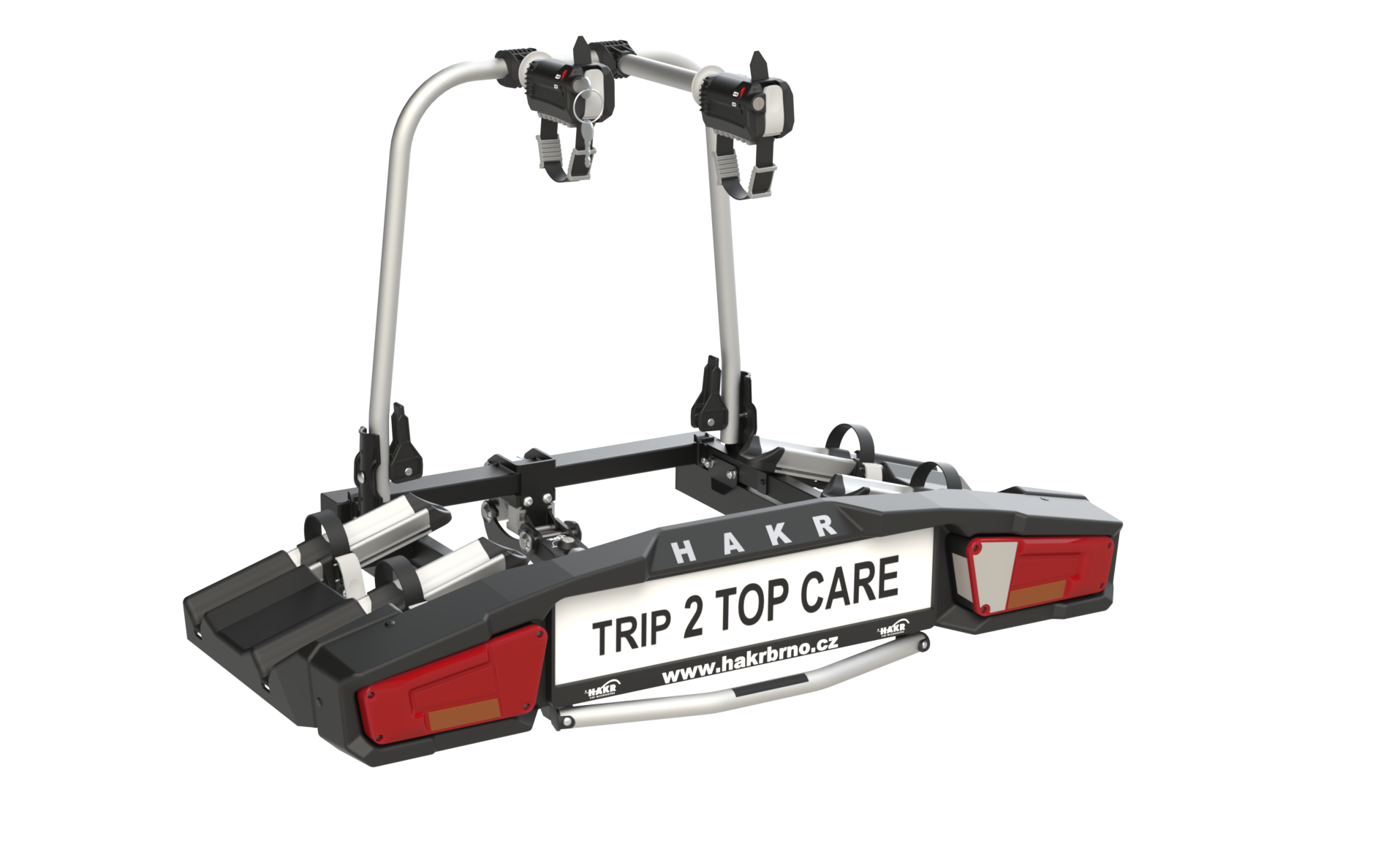 Nosič 2 kol na tažné hakr trip 2 top care . Nosič kol