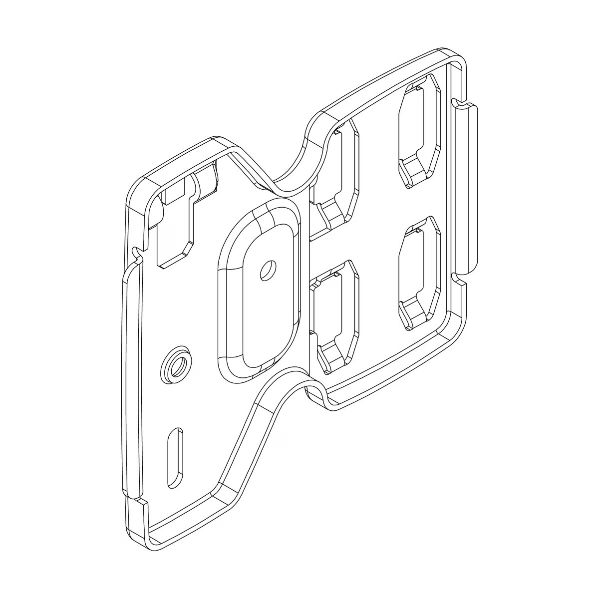 Thule rear mounting plate