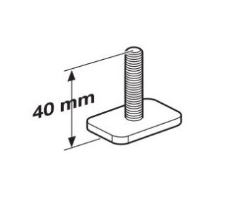 Thule t-bolt 40mm