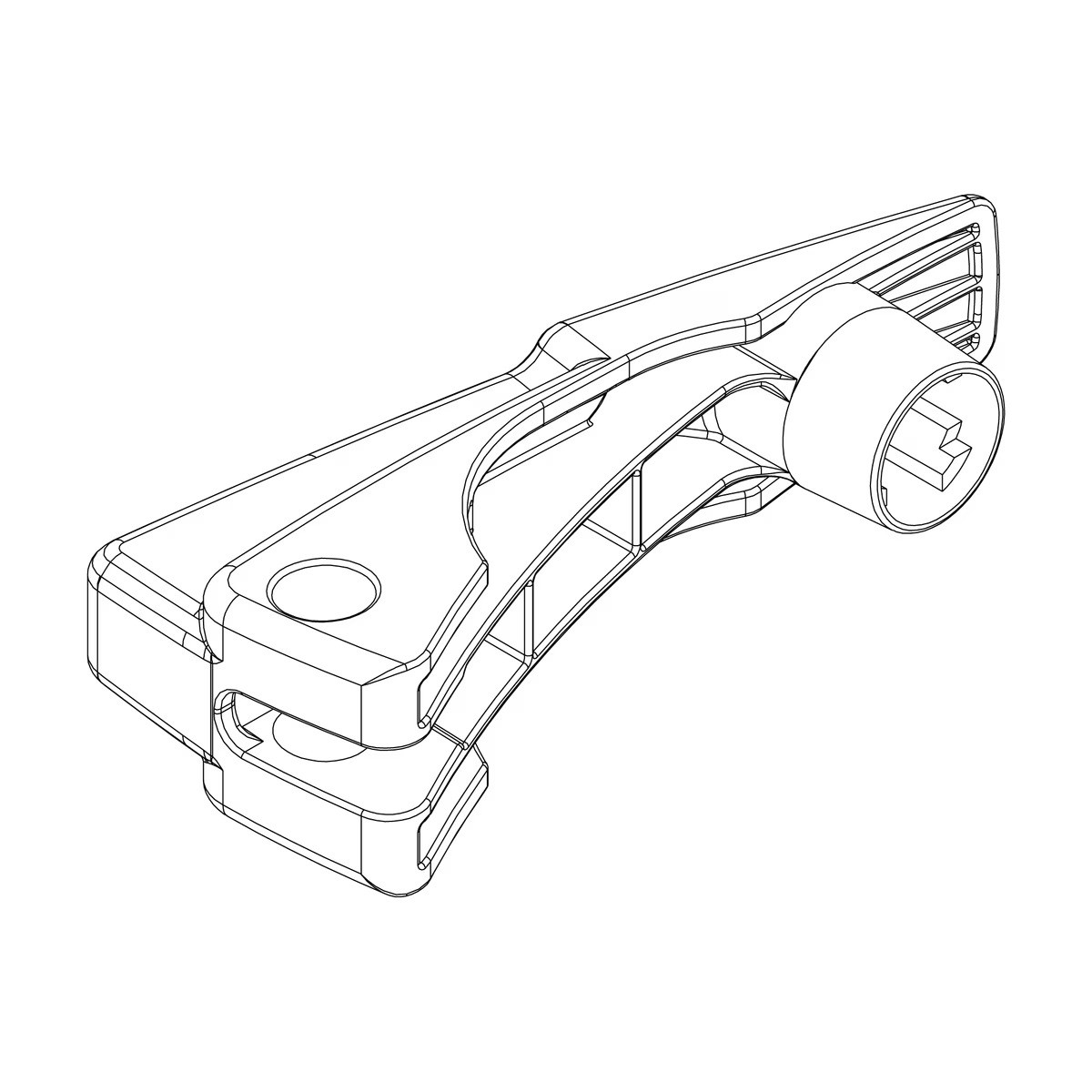 Thule locking front cover