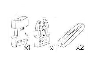 Thule ladder strap with buckle