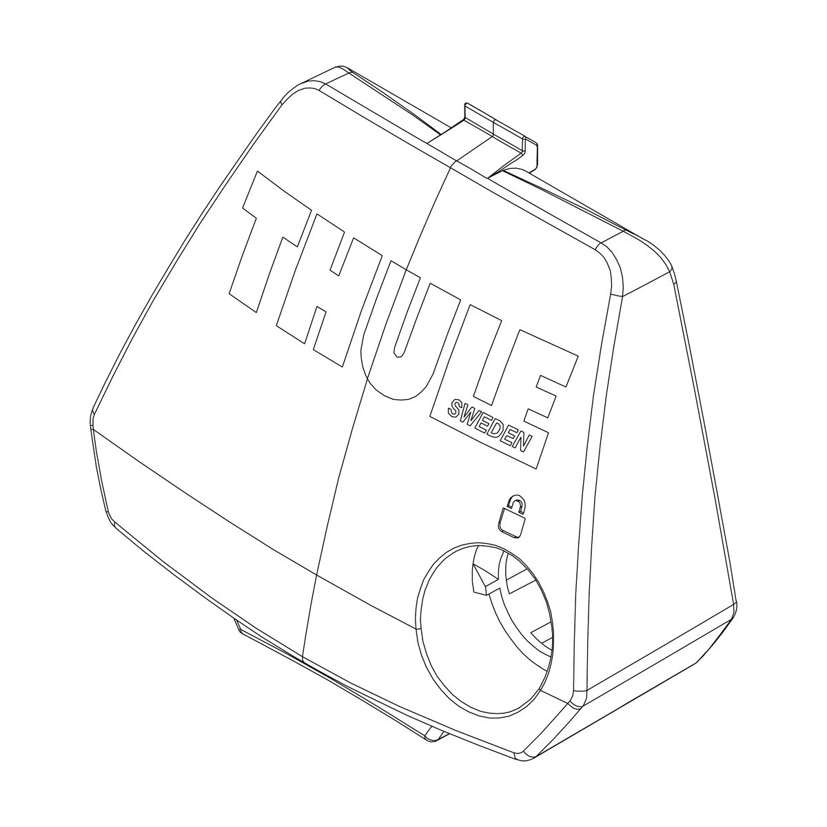 Krytka thule 52985 patky thule 7104