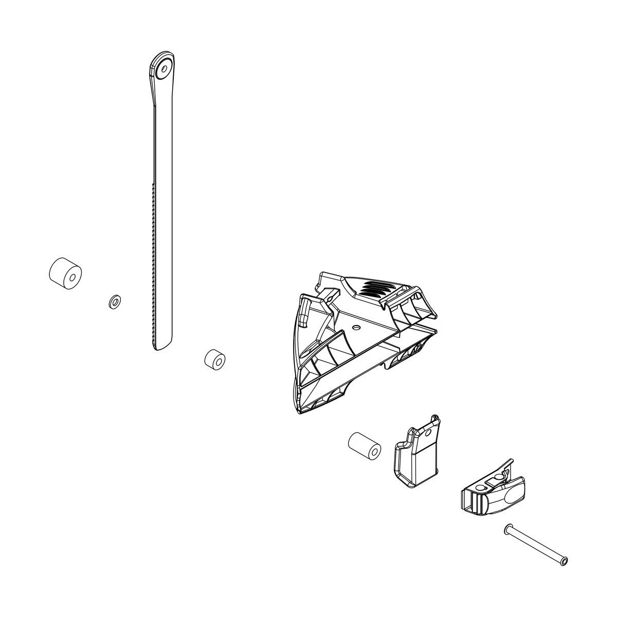 Thule wheel holder complete left