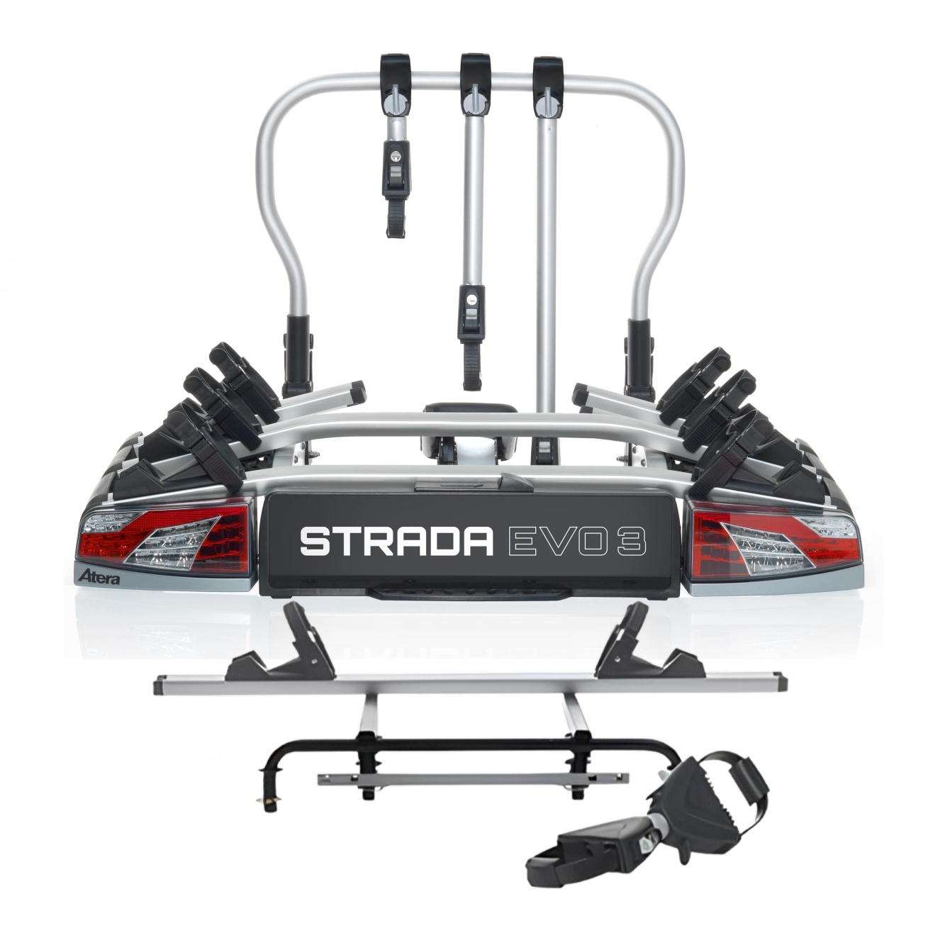 Nosič 4 kol na tažné atera strada evo 3+1 . Nosič kol