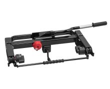Box na tažné zařízení MFT BackBox stříbrný lesk + základna Backcarrier (1)