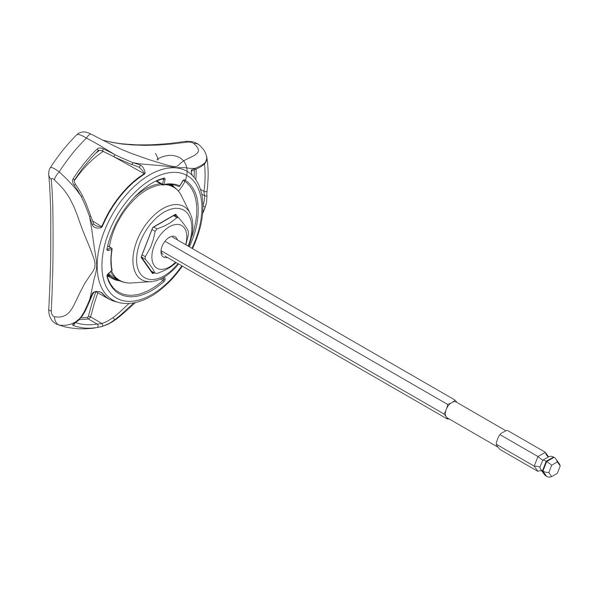 Utahovací klíč thule torque 2nm 52318