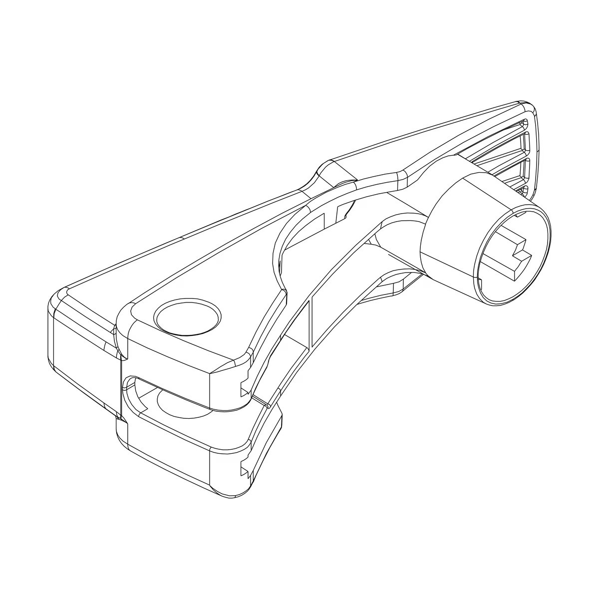 Plastová dotahovací spona thule th52675